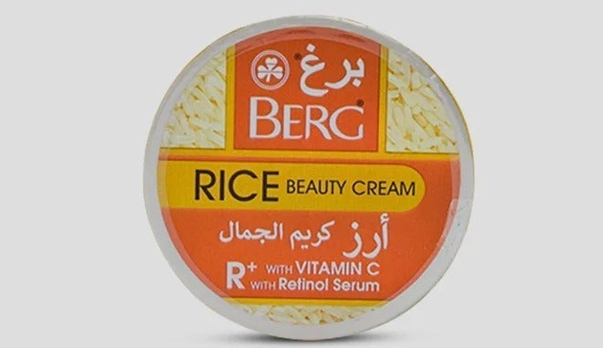 بيرغ كريم تجميل الأرز مع فيتامين سي، 6 قطع في العبوة - Image 4